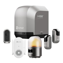 Kit automatizare poarta culisanta 600Kg/8m, Wi-Fi, camera rezolutie 2K, alarma, sirena - EZVIZ CS-HG2-R100-60HC(Pro)