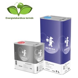 Set Lac Transparent UHS Premium Rapid Rezistent la Zgârieturi Debeer 8-814 (1,5L)