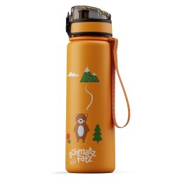 Klarstein schmatzfatz Sticlă de băut Sticlă sport 500 ml 24 cm Tritan (SMF5-OrangeFor-500ml)