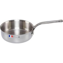 Tigai si seturi De Buyer Affinity Casserole Stainless Steel with lid 20 cm