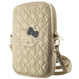 Quilted Bows Strap bag - gold