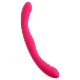 Couples Choice - vibrator dublu pentru cupluri - silicon roz