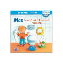 Max invata sa foloseasca toaleta