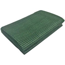 PLASA UMBRIRE IMPATURITA CU INELE 160 G/MP, 1.5 X 10 M, VERDE / 15MP