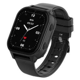 Ceas smartwatch GPS copii Wonlex KT19 PRO, Negru
