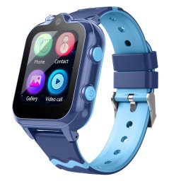 Ceas smartwatch GPS copii Wonlex KT18 PRO, Albastru