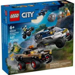 Lego City 60449 - Urmarire cu masini de politie off-road