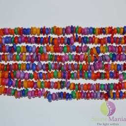 Sirag sidef colorat rondele 80cm