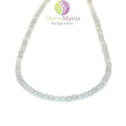 Colier amazonit sfere 4mm