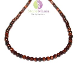 Colier ochi de taur sfere 4mm