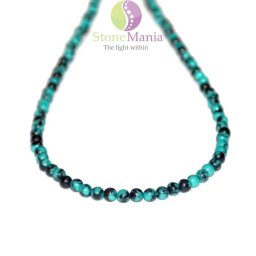 Colier compozit turcoaz sfere 4mm