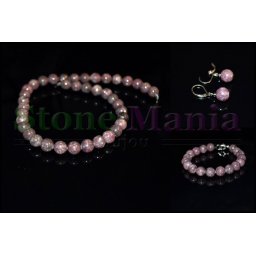 Set lepidolit A+ sfere 10mm
