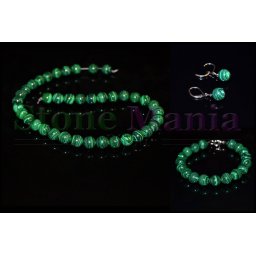 Set malachit sfere 10mm