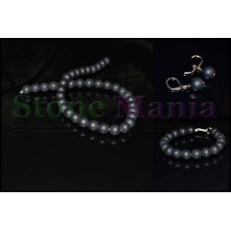 Set onix negru mat sfere 10mm