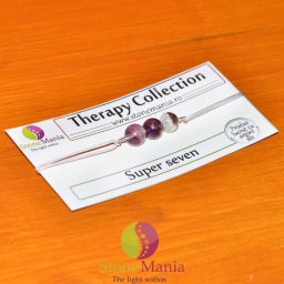 Bratara Therapy super seven sfere 8mm si argint 925