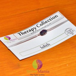 Bratara Therapy iolith oval mic si argint 925