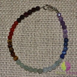 Bratara 7 Chakre cristale 4mm