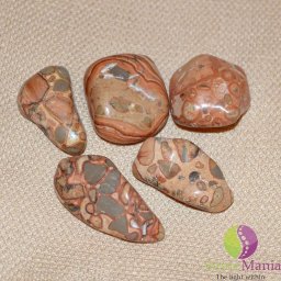 Jasp leopard rulat 20-25mm