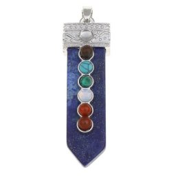 Pandantiv chakre lapis lazuli sabie 50mm