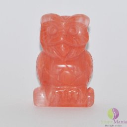 Bufnita cuart cherry figurina gravata 50mm