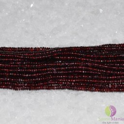 Sirag granat heishi 5mm, 33cm