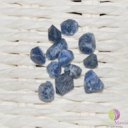 Safir albastru brut 4-8mm - lot 5g