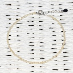Bratara citrin pietre micro fatetate 2mm si argint 925
