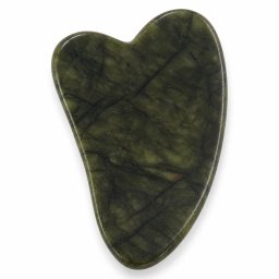 Piatra Gua Sha din Jad pentru masaj - 7cm