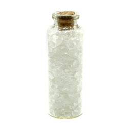 Sticla cu cristale naturale de cristal de stanca, medie - 6cm