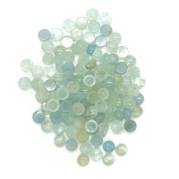 Cabochoane din acvamarin 8mm