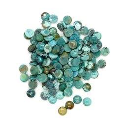 Cabochoane din turcoaz natural 8mm