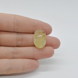 Cabochon Cuart Rutilat 21x14x8mm C6