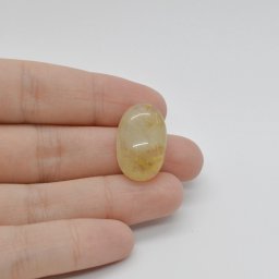 Cabochon Cuart Rutilat 22x14x8mm C22