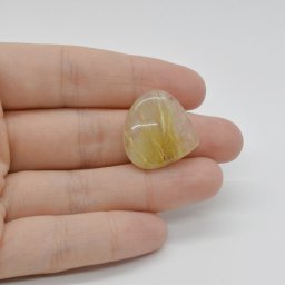 Cabochon Cuart Rutilat 23x22x5mm C31