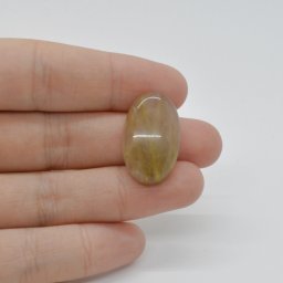 Cabochon Cuart Rutilat 25x15x6mm C46