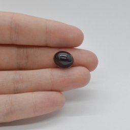 Cabochon Granat Stelar 11x10x7mm C126