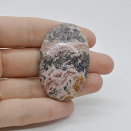 Cabochon Jasp Leopard 2 47x31x7mm C20