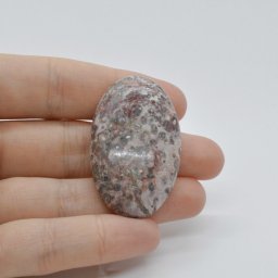 Cabochon Jasp Leopard 2 44x27x8mm C43