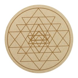 Grila pentru cristale, din lemn, 20cm - Yantra