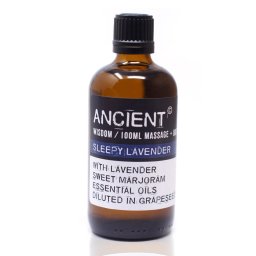 Ulei pentru masaj Ancient Wisdom, Sleepy Lavender 100ml