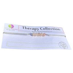 Bratara Therapy aventurin rosu discuri 4mm si argint 925