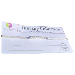 Bratara Therapy mix berile sfere 2-3mm si argint 925