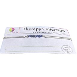 Bratara Therapy sodalit sfere 2-3mm si argint 925