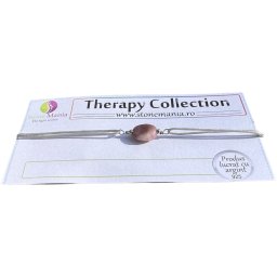 Bratara Therapy turmalina 7-9mm si argint 925