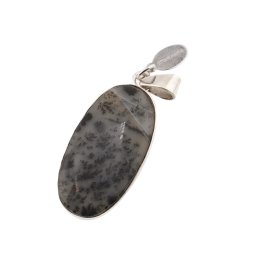 Pandantiv Opal dendritic cu montura din argint 925, A4