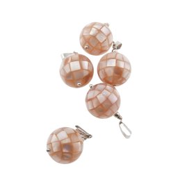 Pandantiv sidef crem sfera,16mm