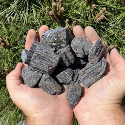 1 Kg cristale naturale brute Turmalina neagra