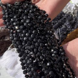 Sirag briolete Spinel, 8-9mm, 29cm