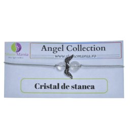 Bratara Therapy Angel Collection Cristal de stanca, 6-8mm