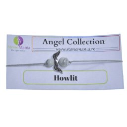 Bratara Therapy Angel Collection Howlit, 6-8mm